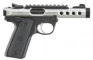 Ruger Mark IV 22/45 Black/Clear Anodized 22 Long Rifle Pistol - 43945