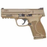 Smith & Wesson M&P9 M2.0 9mm Compact 4" FDE No Thumb Safety 15rd - 12458LE