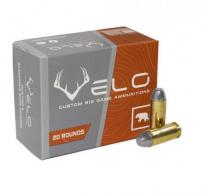 Velo Custom Ammo 10mm 200gr lead flat point  20rd box - M10MMC200B