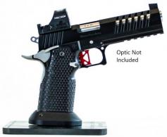 MPA DS9 Hybrid 9mm Black DLC, PVD Coated Stainless, Red Trigger - DS9HYBBS