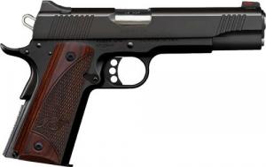 Kimber 1911 Stainless LW .45ACP Black Rosewood Grips, Fiber Optic Front Sight