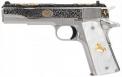 Colt 1911 El Samuel Colt .38 Super Polished Stainless Engraved Limited 1 of 500 - O1911CSS38ESS