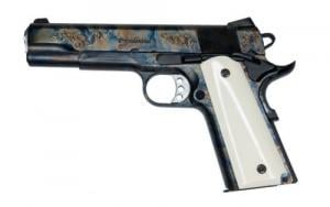 CUSTOM AND COLLECTIBLE FIREARMS SPRINGFIELD, 1911, PRESIDENTIAL, 5", 45 ACP, HAND ENGRAVED, LIMITED EDITION - CNCPRES45