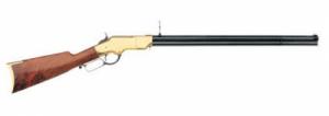 Uberti 1860 Henry Rifle Brass .44/40, 24.25", A-Grade Walnut Stock - 342390