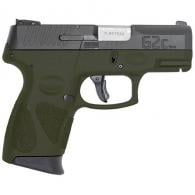 Taurus G2C Green/Black 9mm Pistol - 1G2C93112O