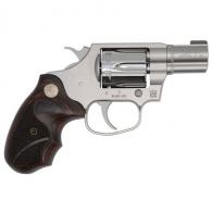 Colt Cobra Stainless/Wood Grip 38 Special Revolver - COBRASC2BB
