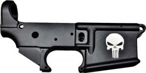 Anderson Manufacturing AM-15 Stripped Open Trigger Punisher Skull 223 Remington/5.56 NATO Lower Receiver - D2K067A0020P