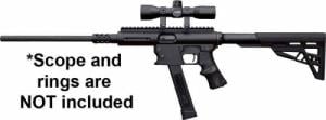 TNW Firearms Aero Survival Black 9mm Semi Auto Rifle - RXCPLT0009BK