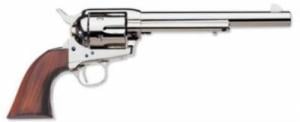 Uberti 1873 Cattleman Nickel 4.75" 45 Long Colt Revolver - 344102