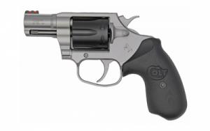 Colt Cobra Stainless/Black 38 Special Revolver - COBRATT2FOB