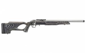RUGER AMERICAN .22 LR  18 Stainless Steel 10RD TH - 8366