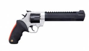 Taurus Raging Hunter with Case Stainless/Black 8.37" 44mag Revolver - 2440085RHDLX