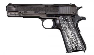 Auto Ordnance - 1911 I Stand, 45 ACP, Freedom Is Not Free, All Gave Some, Some Gave All, Flag Grips, 7rd - 1911BKOC1