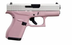 Glock G42 Apollo Custom Pink/Silver 380 ACP Pistol - ACG00846