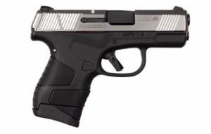 Mossberg & Sons MC1 Sub-Compact 9mm Luger 3.40" 6+1 7+1 Matte Black Matte Stainless Black Polymer Grip - 89006