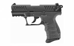 Walther Arms P22 Q 22LR 10+1 3.42" Black Steel/Threaded Barrel, Matte Black Tenifer Serrated/Steel Slide & Tungsten Gray Frame - 5120765