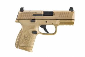 FN 509 Compact MRD Flat Dark Earth 10+1 Capacity 3.7" 9mm Pistol - 66100575