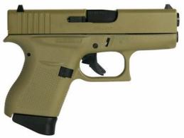 Glock G43 Subcompact Flat Dark Earth 9mm Pistol - UI4350201FDE