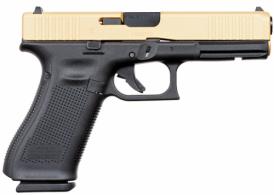 Glock G17 Gen5 Apollo Custom Black/Gold 9mm Pistol - ACG57017