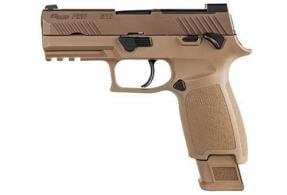 Sig Sauer P320 M18 Carry 9mm 3.9" Coyote, X-Ray Sights, Holster, 3 Mags - 320CA9M18MSVP