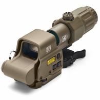 EOTech EXPS3-0 Holographic Sight, Red 68 MOA Ring w/ 1 MOA Dot Reticle, Side Button Controls, Quick Disconnect Mount - HHSVIIITAN
