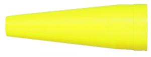 Maglite Traffic Wand C/D-Cell Flashlight Cone Yellow - ASXX508