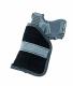 DeSantis Gunhide M44BJ02Z0 Super Fly Black Rubberized Fabric Pocket S&W J Frame 2 Ambidextrous Hand