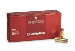 Fiocchi Shooting 32 Automatic Colt Pistol (ACP) 60 GR Semi-Jacketed Hollow Point 50 Bx/ 20 Cs - 32SJHP