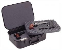 Plano Black Four Pistol Case w/Key-Lock Latches - 10089