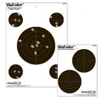 Champion 5" Visicolor Paper Double Bull Target 10 Pack - 45826