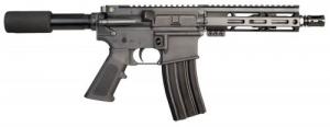 I.O. M215 Micro Pistol AR Pistol Semi-Automatic .223 REM/5.56 NATO  7" 30+1 Polymer Black - IODM15P7KM