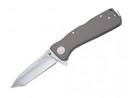 SOG Tanto Folding Knife w/Hard Anodized Aluminum Handle - TWI201