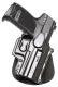 Fobus Standard Belt Paddle HK USP Compact 9/40/45 S&W Plastic Black - HK1