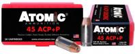 Main product image for Atomic Pistol 45 ACP +P 230 gr Bonded Match Hollow Point 50 Bx/ 10 Cs