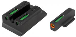 TruGlo TFX Pro Square for Ruger SR 9mm,40,45 Fiber Optic Handgun Sight - TG13RS1PC