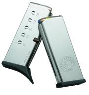 North American Arms 6 Round Stainless Magazine For Guardian - MZ32