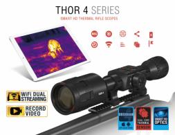 ATN Thor 4 4.5-18x Thermal Rifle Scope - TIWST4384A