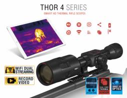 ATN Thor 4 7-28x Thermal Rifle Scope - TIWST4387A