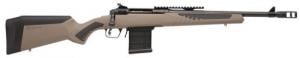 Savage 10/110 Scout Bolt 338 Federal 16.5" 10+1 AccuFit Flat Dark Earth Stock Black - 57138