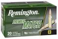 Main product image for Remington Premier Match .223 Remington 77 Grain Sierra MatchKing Boat Tail Hollow Point