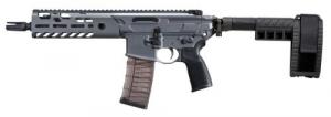 Sig Sauer PMCX300B9BTA MCX Virtus Pistol AR Pistol Semi-Automatic .300 Black  (7.62x35mm) 9" 30+1 Polymer Gray Rece - PMCX300B9BTAP