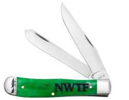 Case Natural Trapper NWTF Folder Knife w/Clip & Spey Blades - 08911