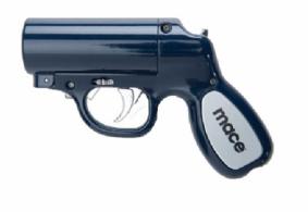 Mace Pepper Gun Contains 7 One-Second Bursts 28 gr 25 Feet Black/Blue - 80401