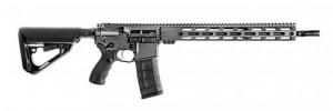 BCI Professional Semi-Automatic 5.56 NATO 16" 30+1 6-Position Adjustable Black Synthetic w/Flared Cheek - 501-0001SG