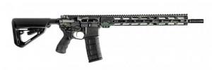 BCI 501001MCB Professional Semi-Automatic 5.56 NATO 16" 30+1 6 Position Black Synthetic w/Flared Cheek Welds MultiCam Receiver - 501-001MCB