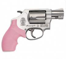 Smith & Wesson Model 637 Airweight Pink 38 Special Revolver - 150467
