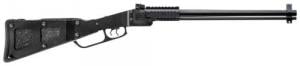 Chiappa Firearms 500182 M6 22 Mag,12 Gauge 1+1 18.50" Blued Black Skeletonized w/Foam Inserts Stock Modified Choke - 500182