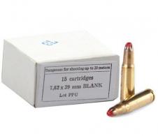Main product image for PPU Blank Ammo 7.62x39mm 15 Bx/ 96 Cs