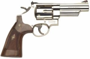 Smith & Wesson Model 57 Nickel 4" 41 Magnum Revolver - 150480