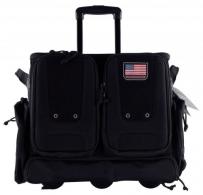 G*Outdoors Tactical Rolling Range Bag Black 1000D Nylon Teflon Coating - T2112ROBB